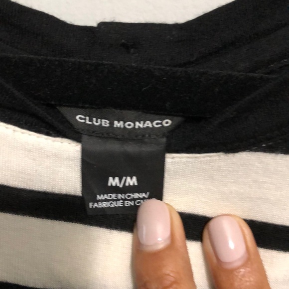 Club Monaco striped sweater, size M - Picture 3 of 3